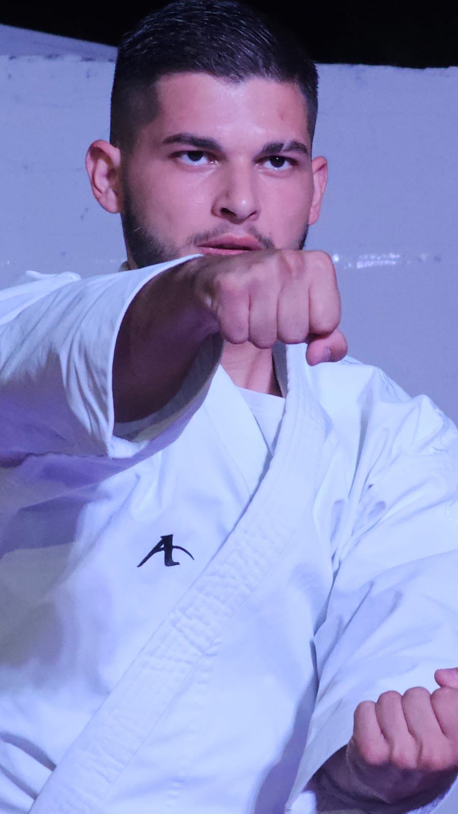 Training in the dojo